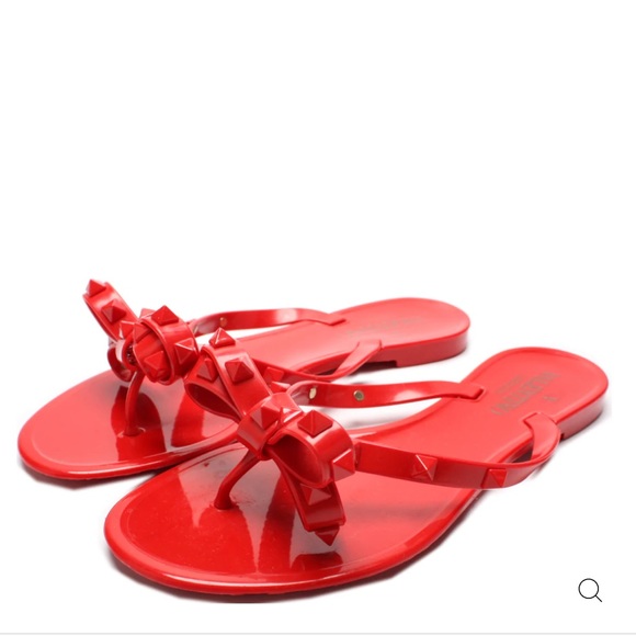 Rubber Rockstud Flip flops - Picture 2 of 7
